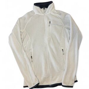Women’s White Patagonia Fleece Jacket